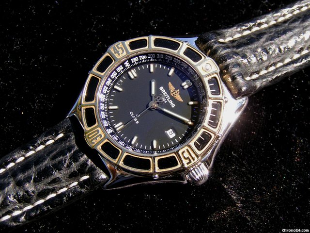 replica Breitling J Class in schwarz Stahl/Gold 750 WATCHES 1 