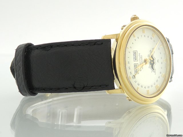 replica Blancpain 18K/750 Gelbgold mit Mondphaser und Datumsanzeige-Automatik WATCHES 1 