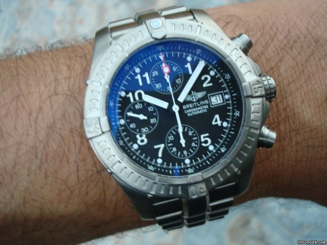 Breitling Chrono Avenger in Titan/Titan von 2001