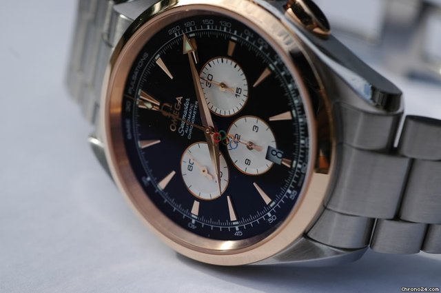 replica Omega Seamster Aqua Terra Chronograph Beijing collection WATCHES 1 