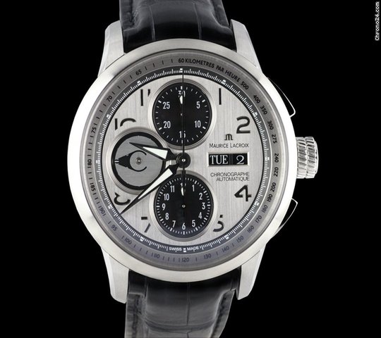 Maurice Lacroix Maurice Masterpiece Chronograph SS Mens