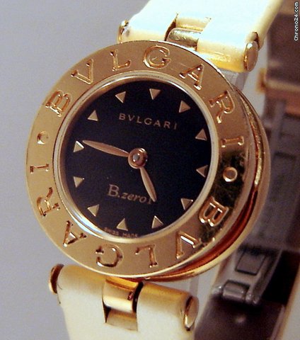 Bulgari  B. ZERO1 ORO  DONNA  CINT. PELLE