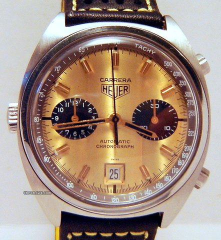 TAG Heuer HEUER CARRERA CRONOGRAFO AUTOMATICO ACC cal.12  VINTAGE
