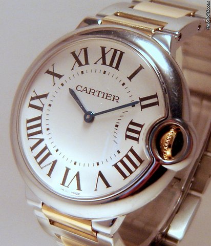 replica Cartier BALLON BLEU MEDIO  AUTOMATICO  ACC/ORO WATCHES 1 