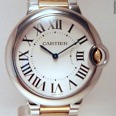 Cartier BALLON BLEU MEDIO  AUTOMATICO  ACC/ORO