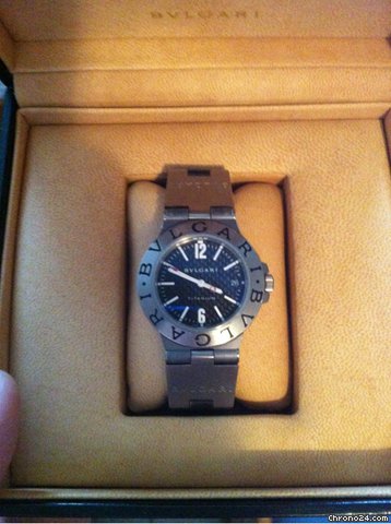 replica Bulgari Diagono Titanium 38mm WATCHES 1 