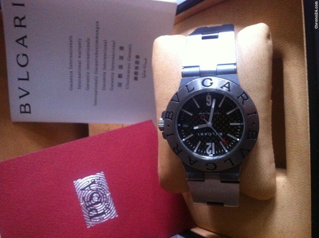 Bulgari Diagono Titanium 38mm