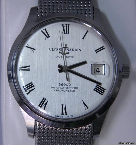 Ulysse Nardin Chronometer 36000 Schnellschwinger NOS 1975
