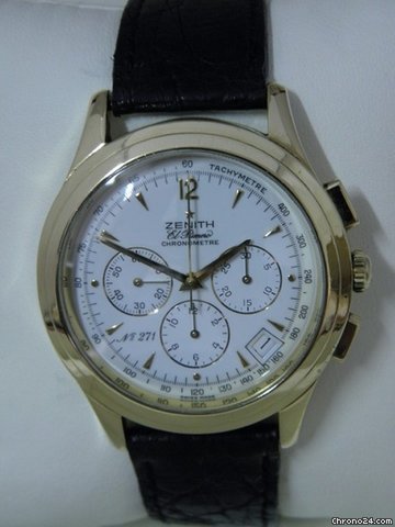 Zenith El Primero Chronograph 500 St��ck Weltweit 18ct. mit Chronometerzertifikat