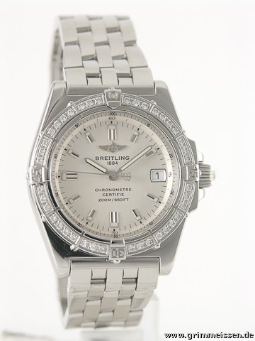 Breitling Damenarmbanduhr mit Brillant L��nette