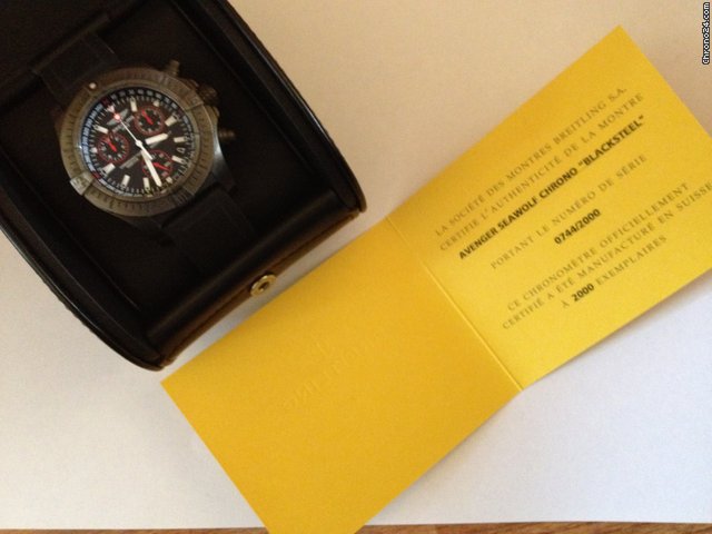 Breitling Avenger Seawolf Chrono "Blacksteel"
