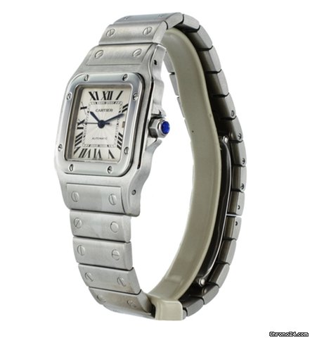 replica Cartier Santos de Cartier GalbE Modello Grande WATCHES 1 