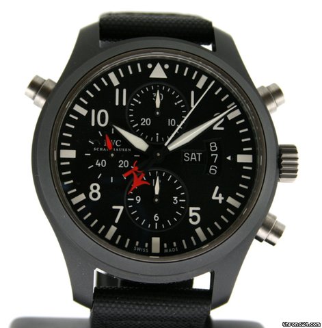 IWC Orologio da Aviatore Doppelchronograph Tog Gun Edition