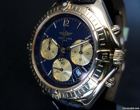 Breitling SEXTANT GOLD MIT FALTSCHLIE E