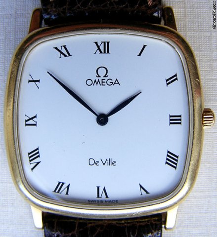 Omega De Ville 18 ct GOLD Gents Cal. 1378 QUARTZ WRISTWATCH