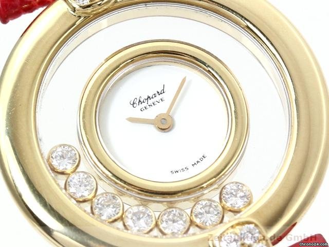 replica Chopard Happy Diamonds 18k Gold Quarz Ref. 4116 WATCHES 1 