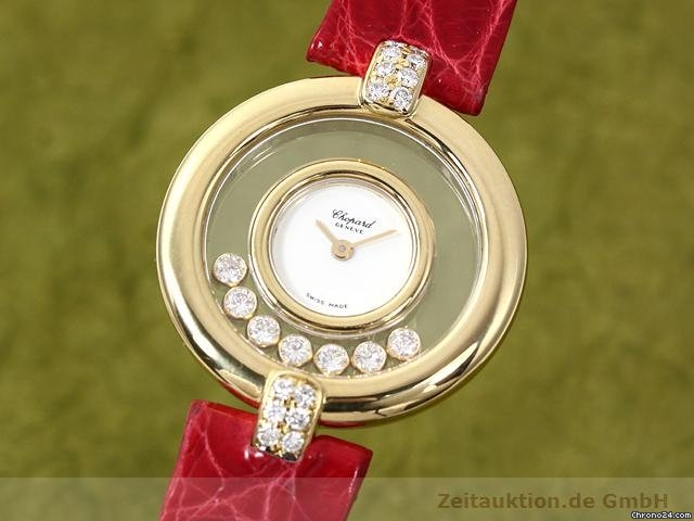 Chopard Happy Diamonds 18k Gold Quarz Ref. 4116