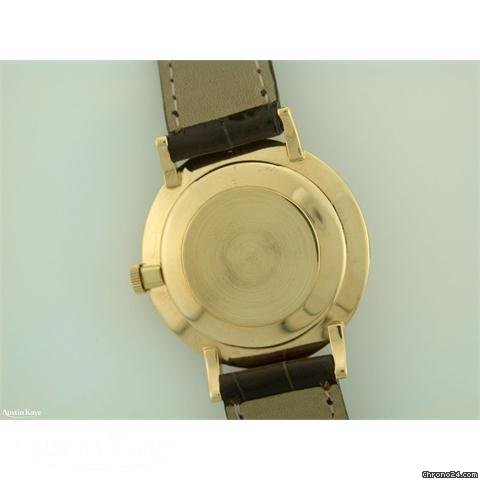 replica Patek Philippe Calatrava 18ct gold manual on strap WATCHES 1 
