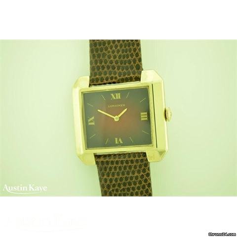 replica Longines 10k gold filled manual on strap WATCHES 1 