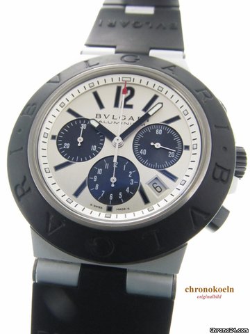 replica Bulgari Aluminium Chronograph XL 44mm WATCHES 1 