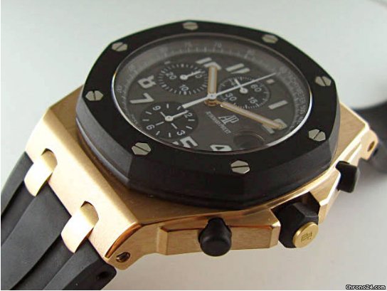replica Audemars Piguet Royal oak offshore Rose gold WATCHES 1 