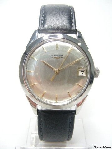 Longines Classique vintage steel/acier cadran tapisserie silver dial