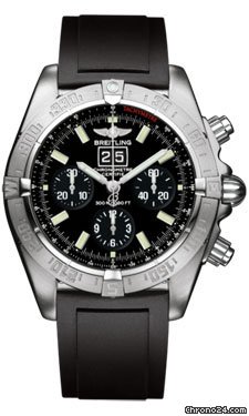 Breitling Chronomat Blackbird Satin Stainless Steel
