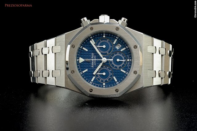 Audemars Piguet Royal Oak Chrono Quadrante  Blu