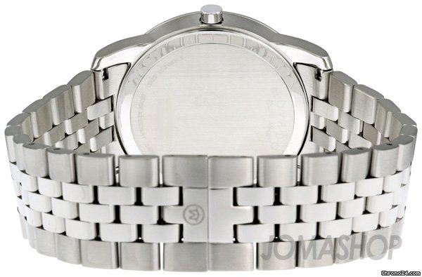 replica Movado Stainless Steel Black Museum Dial Mens Watch 0606504 WATCHES 1 