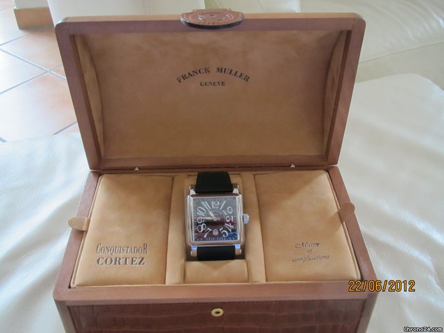 Franck Muller CONQUISTADOR CORTEZ 10000 K SC" 45mm Edelstah