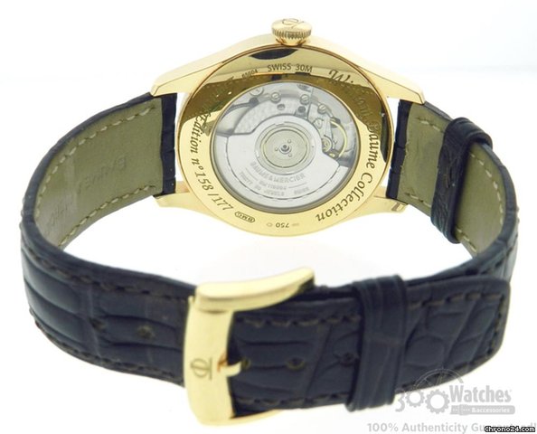 replica Baume & Mercier Limited Edition Men's  &  Classima Executive 65604 18K Rose Gold Watch WATCHES 1 