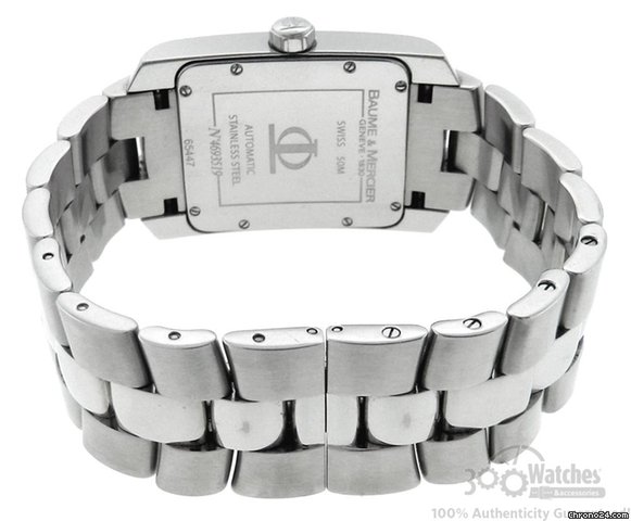 replica Baume & Mercier Men's  &  XL Hampton Milleis Stainless Steel Automatic Date Watch WATCHES 1 