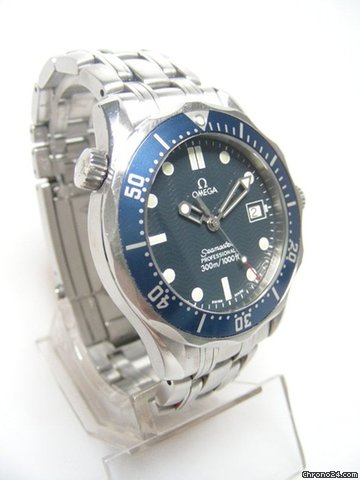 replica Omega Seamaster lady size full steel/complet acier cadran bleu dial WATCHES 1 