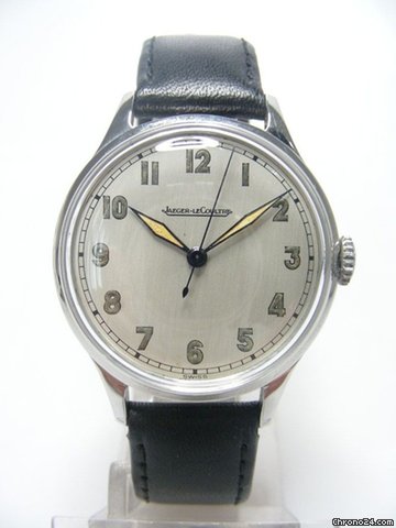 Jaeger-LeCoultre Classique vintage steel/acier cadran silver dial
