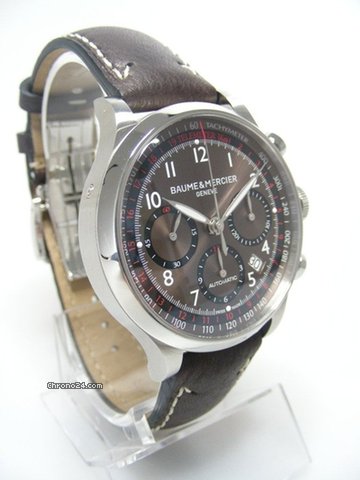 replica Baume & Mercier Capeland chronographe steel/acier cadran brun/brown dial WATCHES 1 