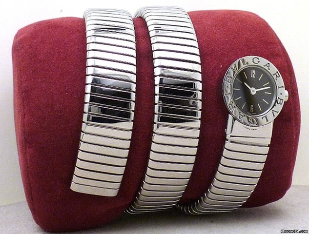Bulgari TUBOGAS "SERPENTE" ACCIAIO