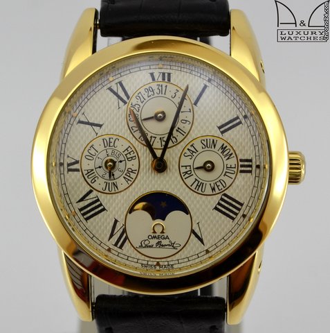 Omega LOUIS BRANDT PERPETUAL CALENDAR MOON PHASES (RISERVATO)