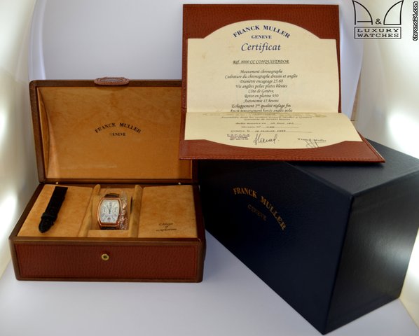 replica Franck Muller 8000 CC CONQUISTADOR CRONOGRAPH LIMITED EDITION WATCHES 1 