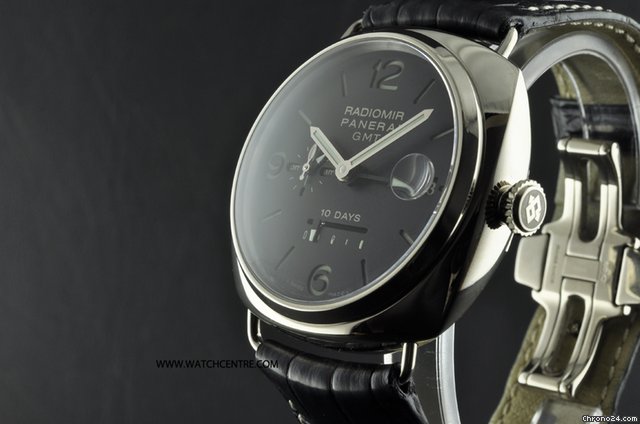 replica Panerai 18k W/G 45MM Radiomir 10 Days GMT B&P PAM00235 WATCHES 1 