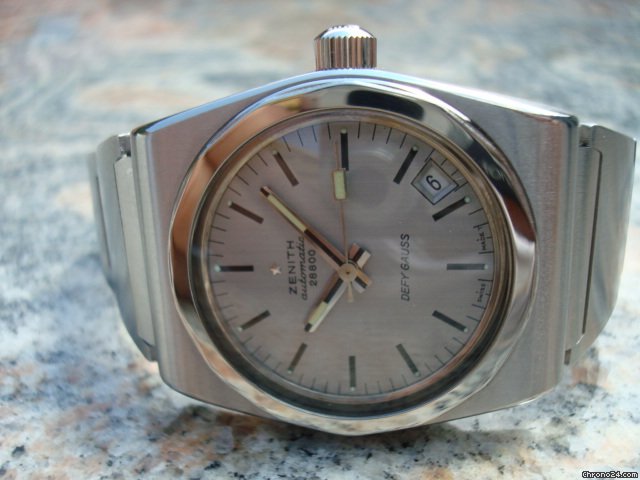 Zenith Defy Gauss Automatic in Stahl/Stahl von 1972