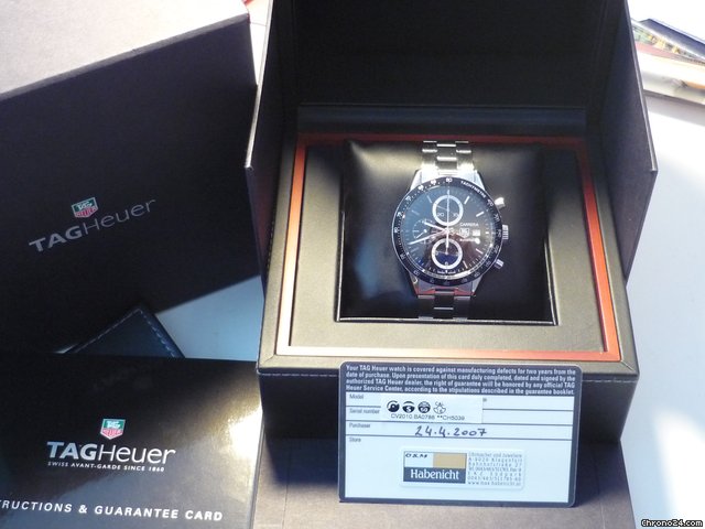 TAG Heuer Carrera Cal. 16 Automatik Chronograph