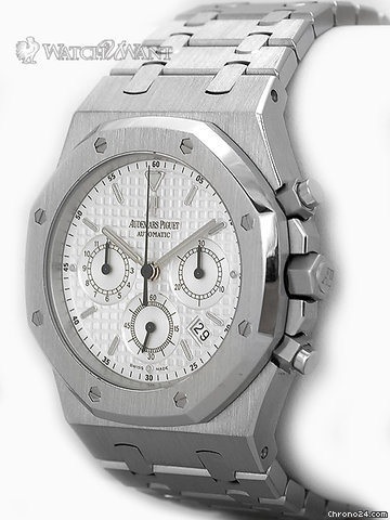 replica Audemars Piguet (AP) Royal Oak "Jumbo" Chronograph - 40mm Stainless Steel - 25860ST.OO.1110ST.05 WATCHES 1 