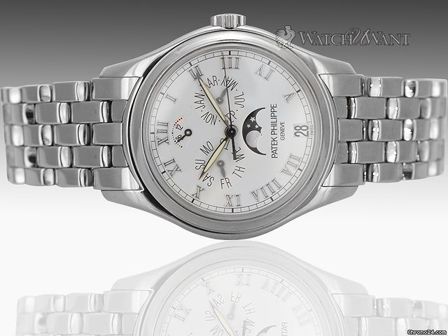 Patek Philippe Annual Calendar Moonphase Power Reserve - 37mm 18K White Gold - 5036/1G
