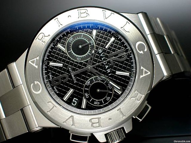 Bulgari "Diagono Chronograph Automatic" ungetragen