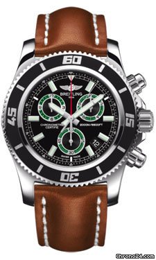 Breitling Superocean Chronograph M2000 Leather Strap