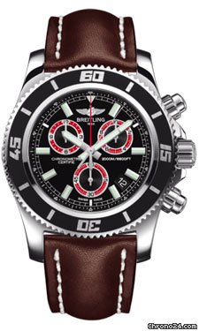 Breitling Superocean Chronograph M2000 Leather Strap