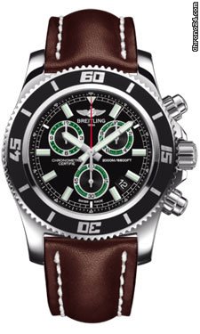 Breitling Superocean Chronograph M2000 Leather Strap