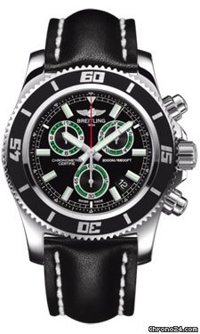 Breitling Superocean Chronograph M2000 Leather Strap