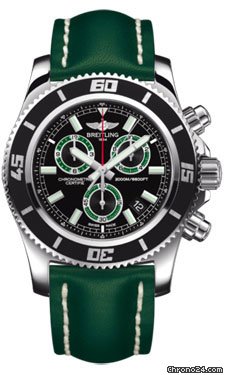 Breitling Superocean Chronograph M2000 Leather Strap