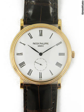 Patek Philippe 18k rose gold Calatrava